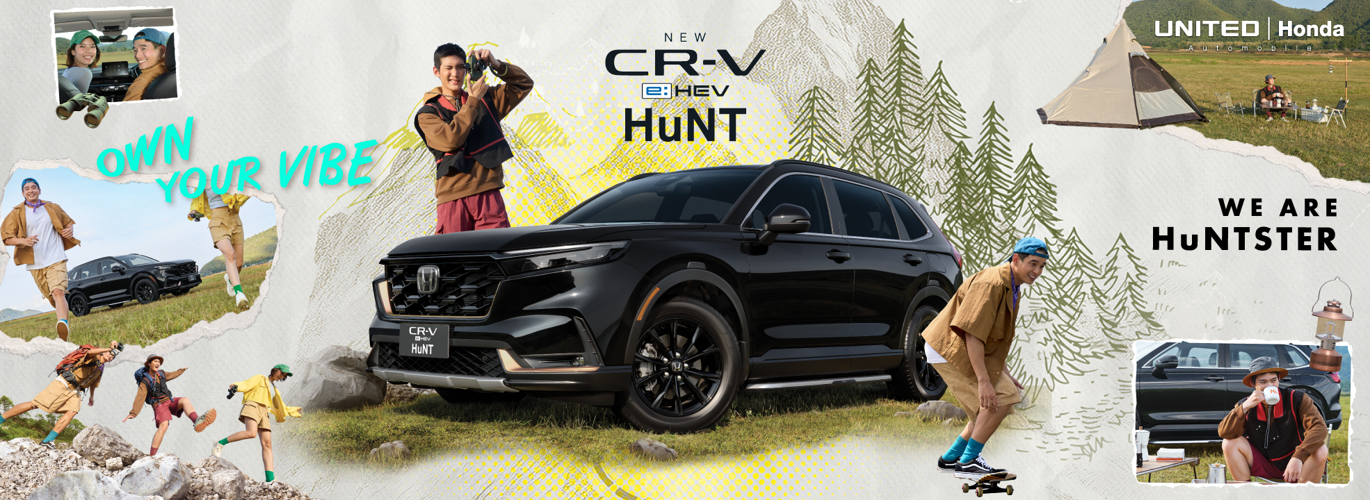 NEW HONDA CR-V e:HEV HuNT