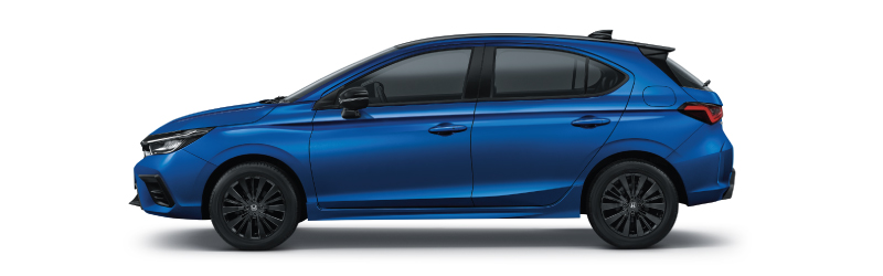 น้ำเงินบริลเลียนท์ สปอร์ตตี้ (เมทัลลิก) / หลังคาสีดำ (ทูโทน)