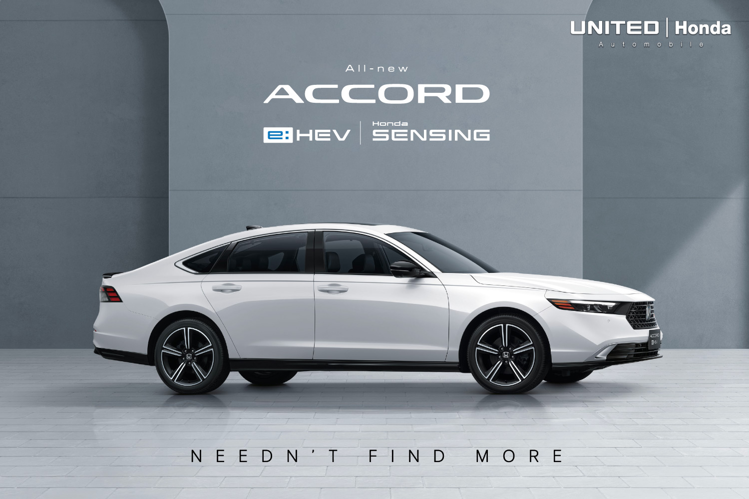 All-new Honda Accord e:HEV "Needn't Find More"