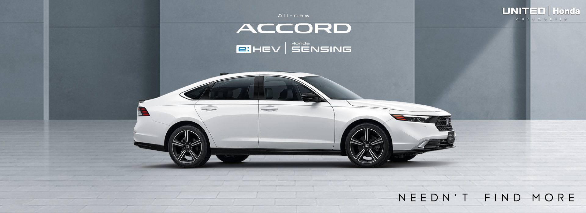 All-new Honda Accord e:HEV "Needn't Find More"