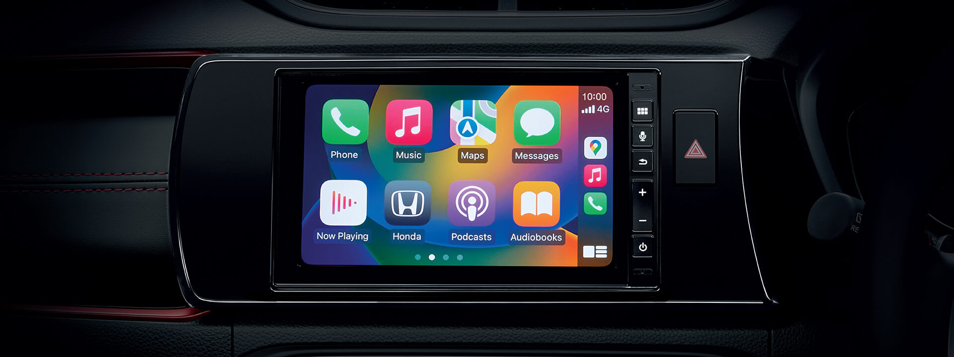 ระบบเครื่องเสียงหน้าจอสัมผัสขนาด 7 นิ้ว แบบ Advanced Touch รองรับ Apple CarPlay และ Android Auto